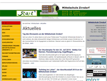 Tablet Screenshot of mittelschule.zirndorf.de